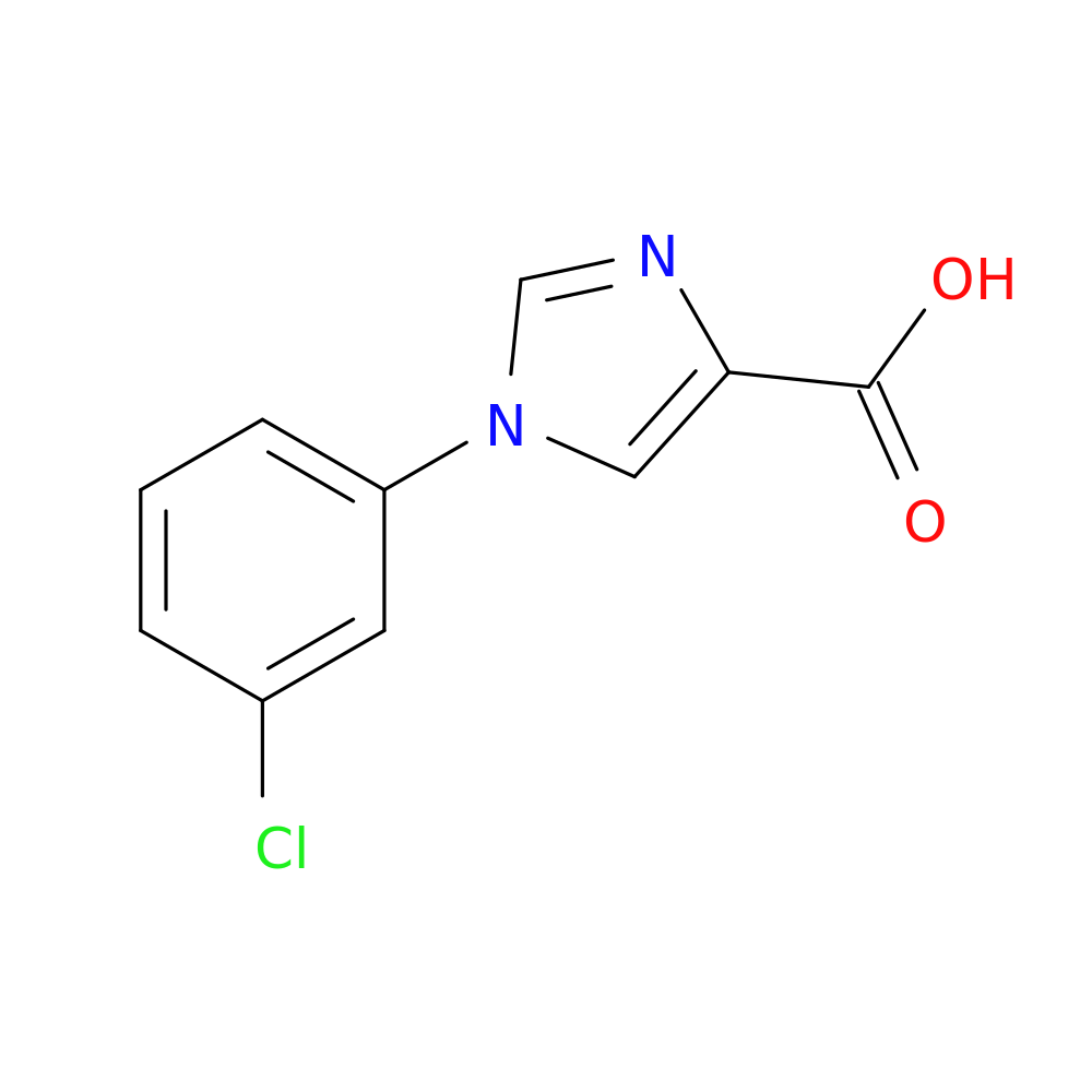 1-(3-Chlorophenyl)-1H-imidazole-4-carboxylic acid