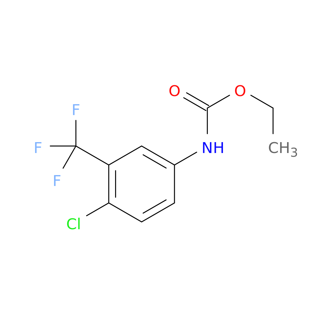 Ethyl (4-chloro-3-(trifluoromethyl)phenyl)carbamate