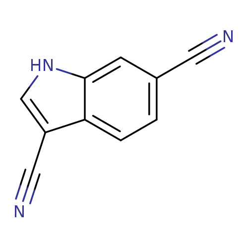 1H-indole-3,6-dicarbonitrile