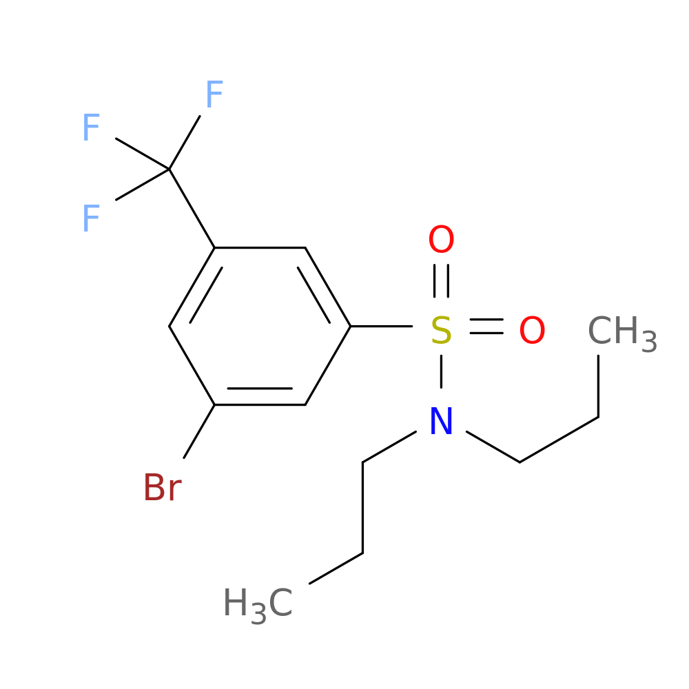 N,N-Dipropyl 3-bromo-5-trifluoromethylbenzenesulfonamide