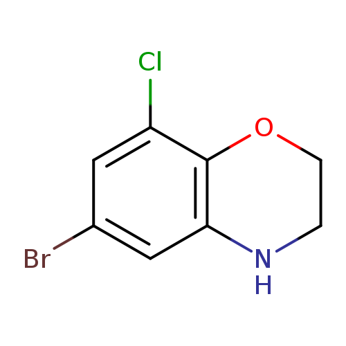6-bromo-8-chloro-3,4-dihydro-2H-1,4-benzoxazine