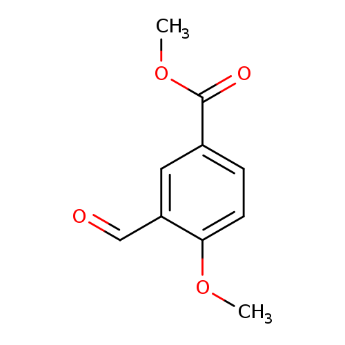 Benzoic acid, 3-formyl-4-methoxy-, methyl ester