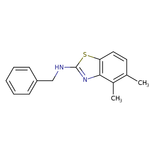 N-benzyl-4,5-dimethyl-1,3-benzothiazol-2-amine