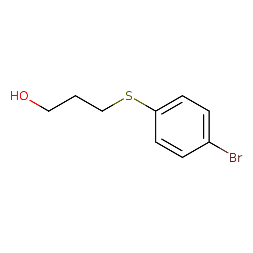 3-[(4-Bromophenyl)sulfanyl]propan-1-ol