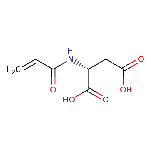 (2R)-2-(prop-2-enamido)butanedioic acid