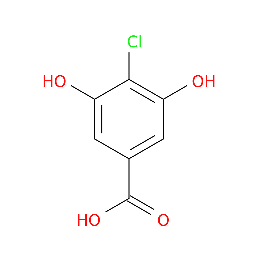 4-Chloro-3,5-dihydroxybenzoic acid