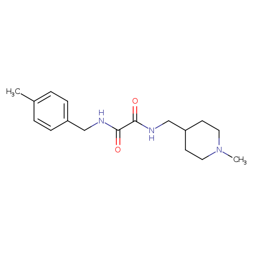 N'-[(4-methylphenyl)methyl]-N-[(1-methylpiperidin-4-yl)methyl]ethanediamide