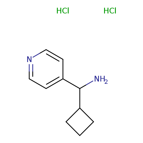 cyclobutyl(pyridin-4-yl)methanamine dihydrochloride