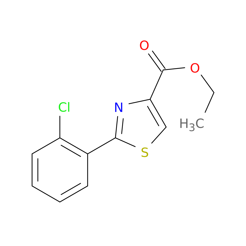 Ethyl 2-(2-chlorophenyl)thiazole-4-carboxylate
