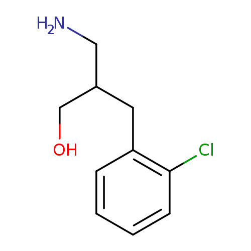 3-amino-2-[(2-chlorophenyl)methyl]propan-1-ol