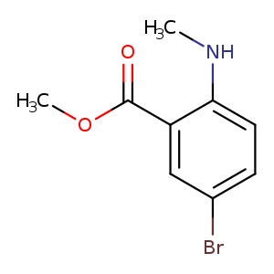 Methyl 5-bromo-2-(methylamino)benzoate