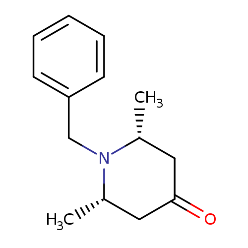 rac-(2S,6R)-1-benzyl-2,6-dimethylpiperidin-4-one, cis