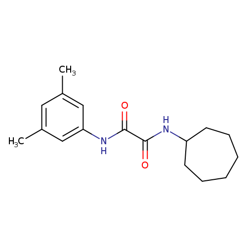 N'-cycloheptyl-N-(3,5-dimethylphenyl)ethanediamide