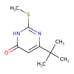 6-tert-butyl-2-(methylthio)pyrimidin-4(3H)-one