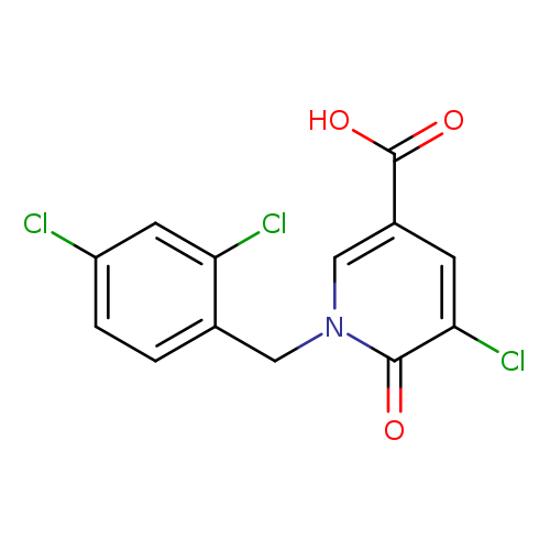 5-Chloro-1-(2,4-dichlorobenzyl)-6-oxo-1,6-dihydropyridine-3-carboxylic acid