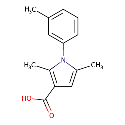 2,5-Dimethyl-1-m-tolyl-1h-pyrrole-3-carboxylic acid