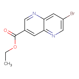 Ethyl 7-bromo-1,5-naphthyridine-3-carboxylate