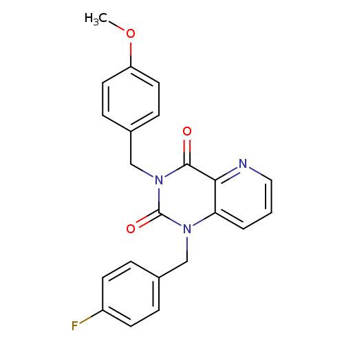 1-[(4-fluorophenyl)methyl]-3-[(4-methoxyphenyl)methyl]-1H,2H,3H,4H-pyrido[3,2-d]pyrimidine-2,4-dione