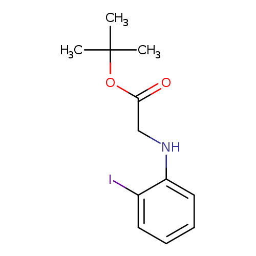 tert-butyl2-[(2-iodophenyl)amino]acetate