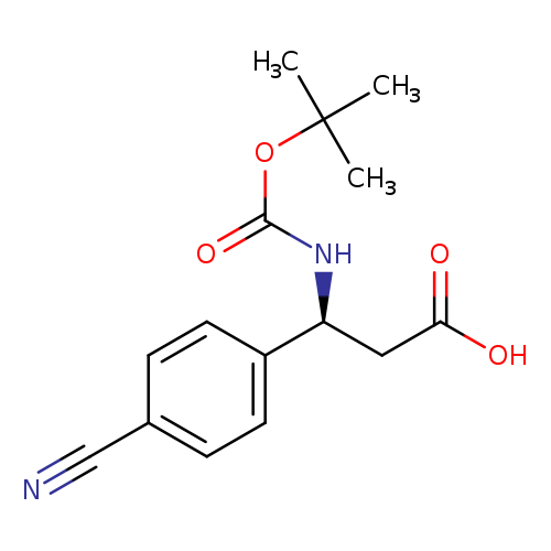 (S)-3-((TERT-BUTOXYCARBONYL)AMINO)-3-(4-CYANOPHENYL)PROPANOIC ACID