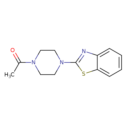 1-[4-(1,3-benzothiazol-2-yl)piperazin-1-yl]ethan-1-one