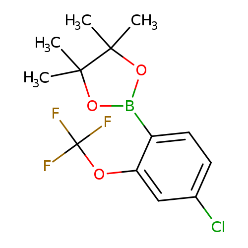 2-[4-chloro-2-(trifluoromethoxy)phenyl]-4,4,5,5-tetramethyl-1,3,2-dioxaborolane