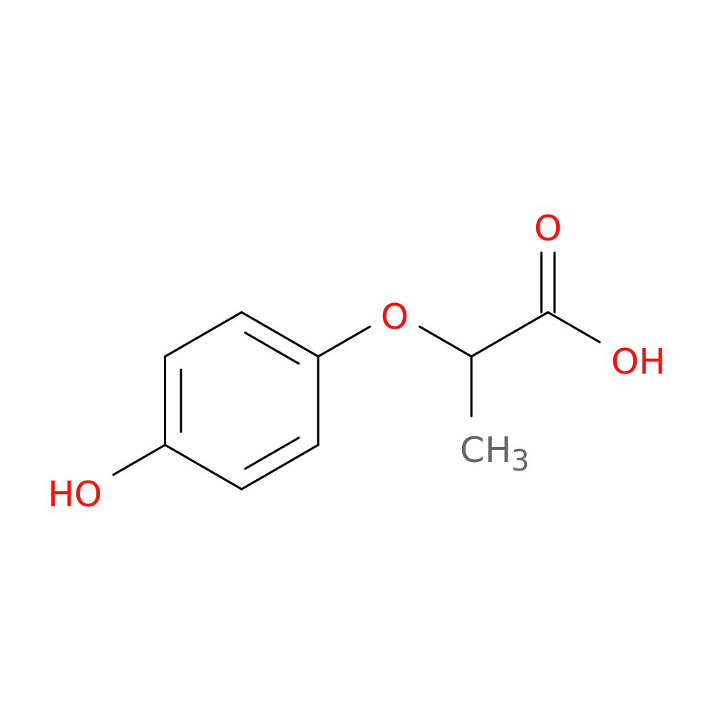 2-(4-Hydroxyphenoxy)propanoic acid