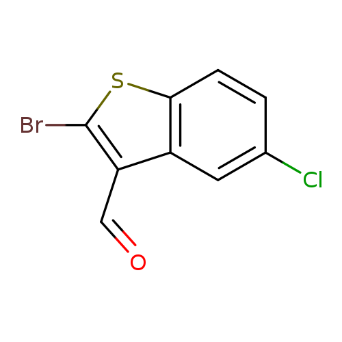 2-Bromo-5-chloro-1-benzothiophene-3-carbaldehyde