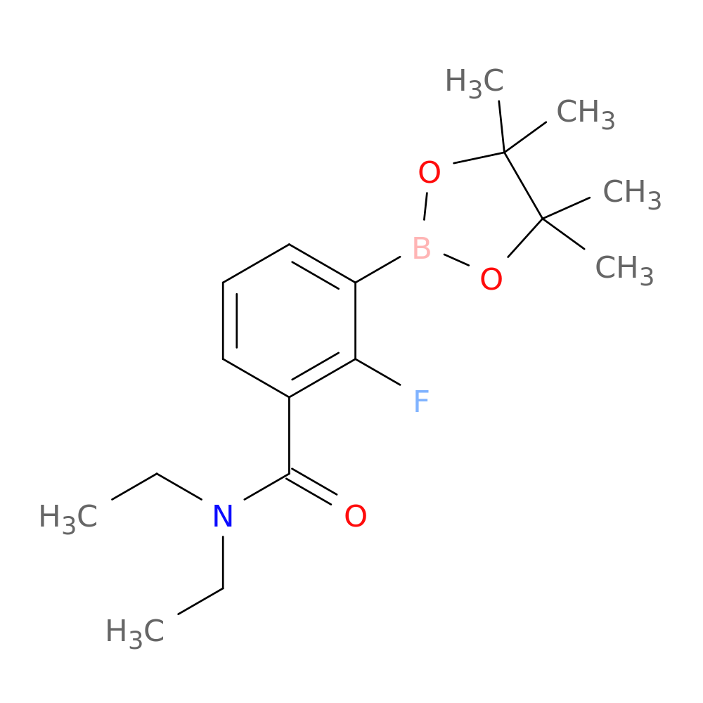 3-(Diethylcarbamoyl)-2-fluorophenylboronic acid, pinacol ester