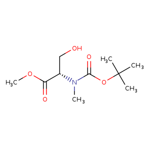 Methyl N-(tert-butoxycarbonyl)-N-methyl-L-serinate