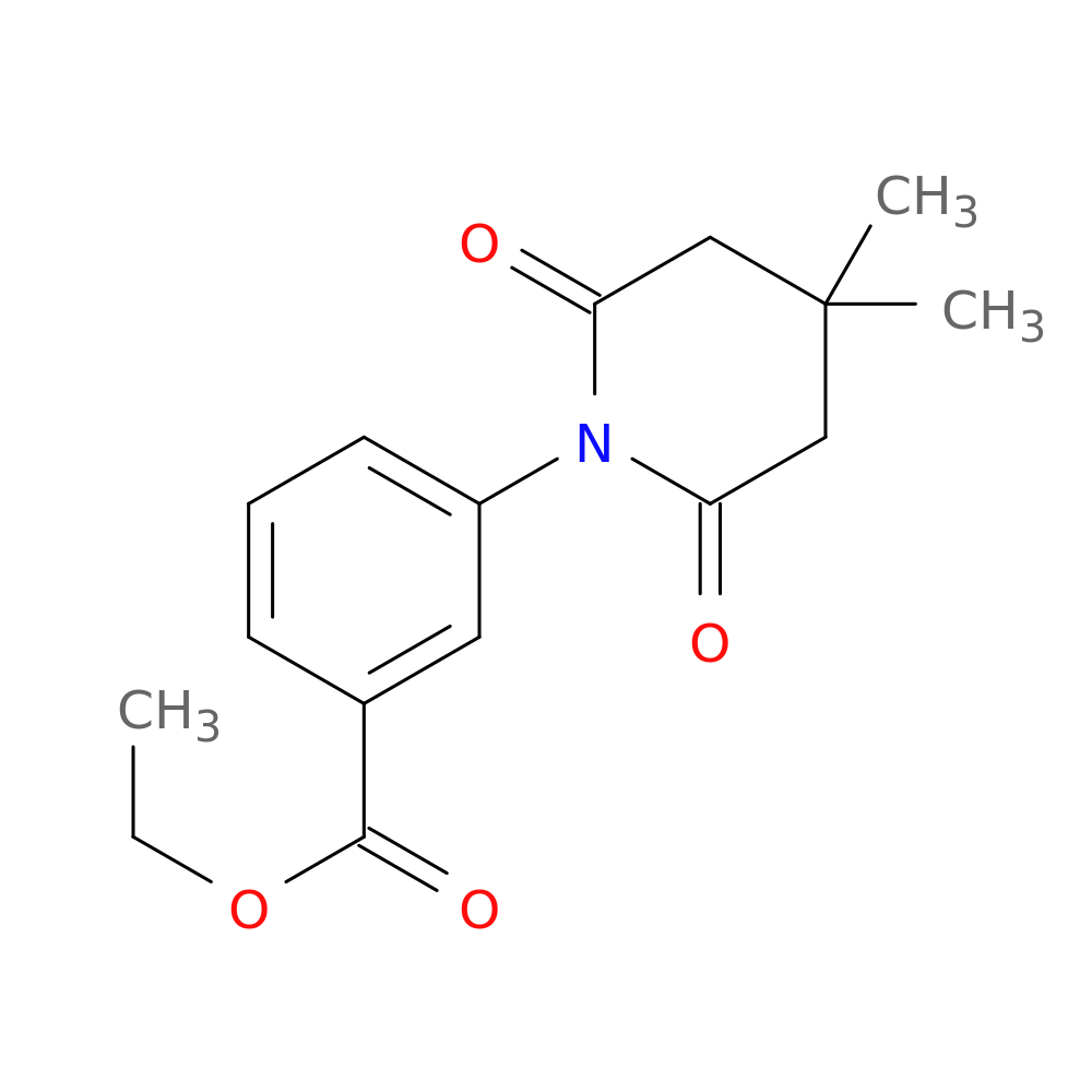 Ethyl 3-(4,4-dimethyl-2,6-dioxopiperidin-1-yl)benzoate