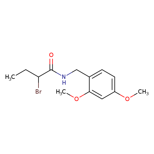 2-Bromo-n-(2,4-dimethoxybenzyl)butanamide