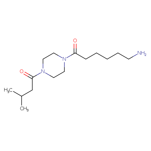 6-Amino-1-[4-(3-methyl-1-oxobutyl)-1-piperazinyl]-1-hexanone hydrochloride