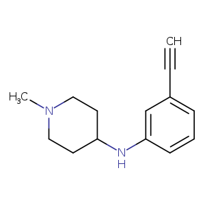 N-(3-Ethynylphenyl)-1-methylpiperidin-4-amine