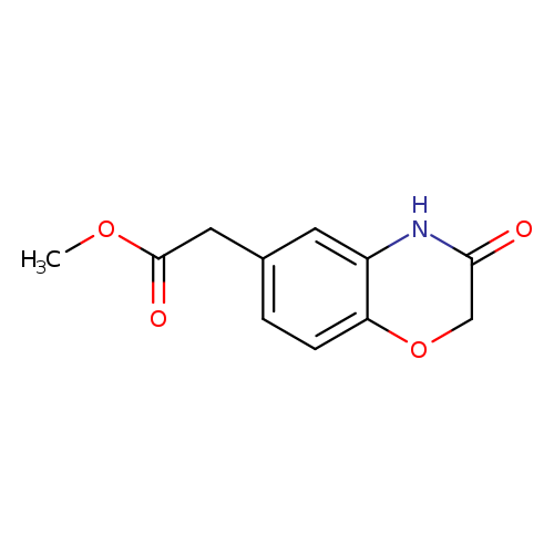 Methyl 2-(3-oxo-3,4-dihydro-2H-benzo[b][1,4]oxazin-6-yl)acetate
