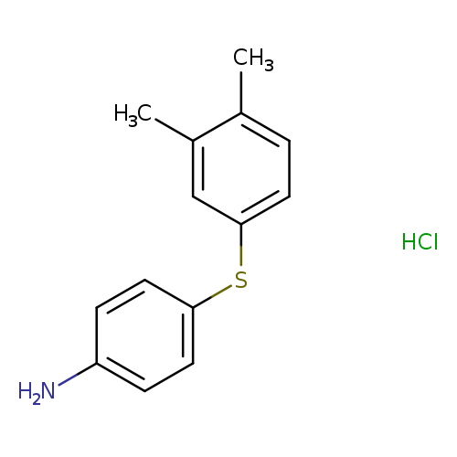 4-[(3,4-Dimethylphenyl)thio]aniline, HCl