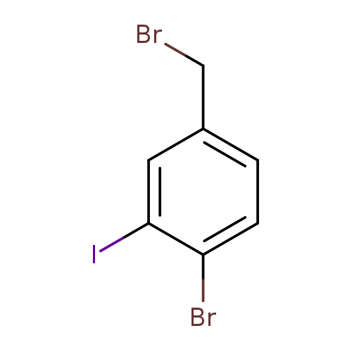 4-Bromo-3-iodobenzyl bromide