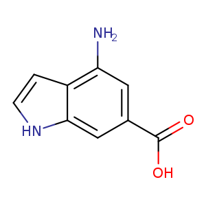 4-Aminoindole-6-carboxylic acid