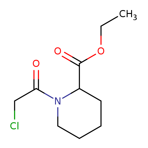 Ethyl 1-(2-chloroacetyl)piperidine-2-carboxylate