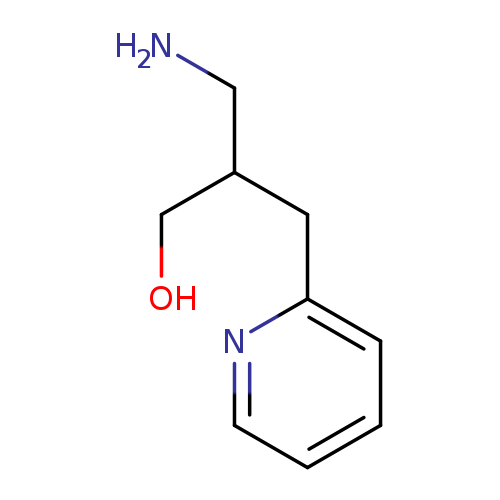 3-amino-2-(pyridin-2-ylmethyl)propan-1-ol