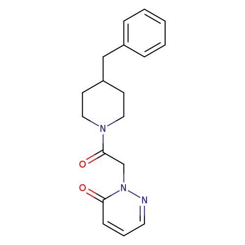 2-[2-(4-benzylpiperidin-1-yl)-2-oxoethyl]-2,3-dihydropyridazin-3-one