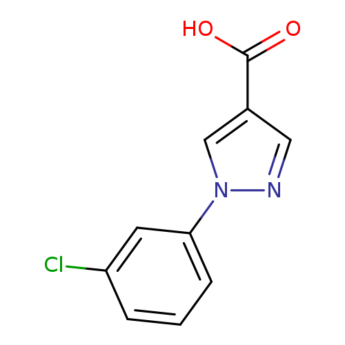 1-(3-Chlorophenyl)-1H-pyrazole-4-carboxylic acid