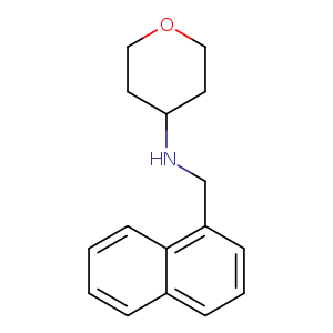 N-[(Naphthalen-1-yl)methyl]oxan-4-amine