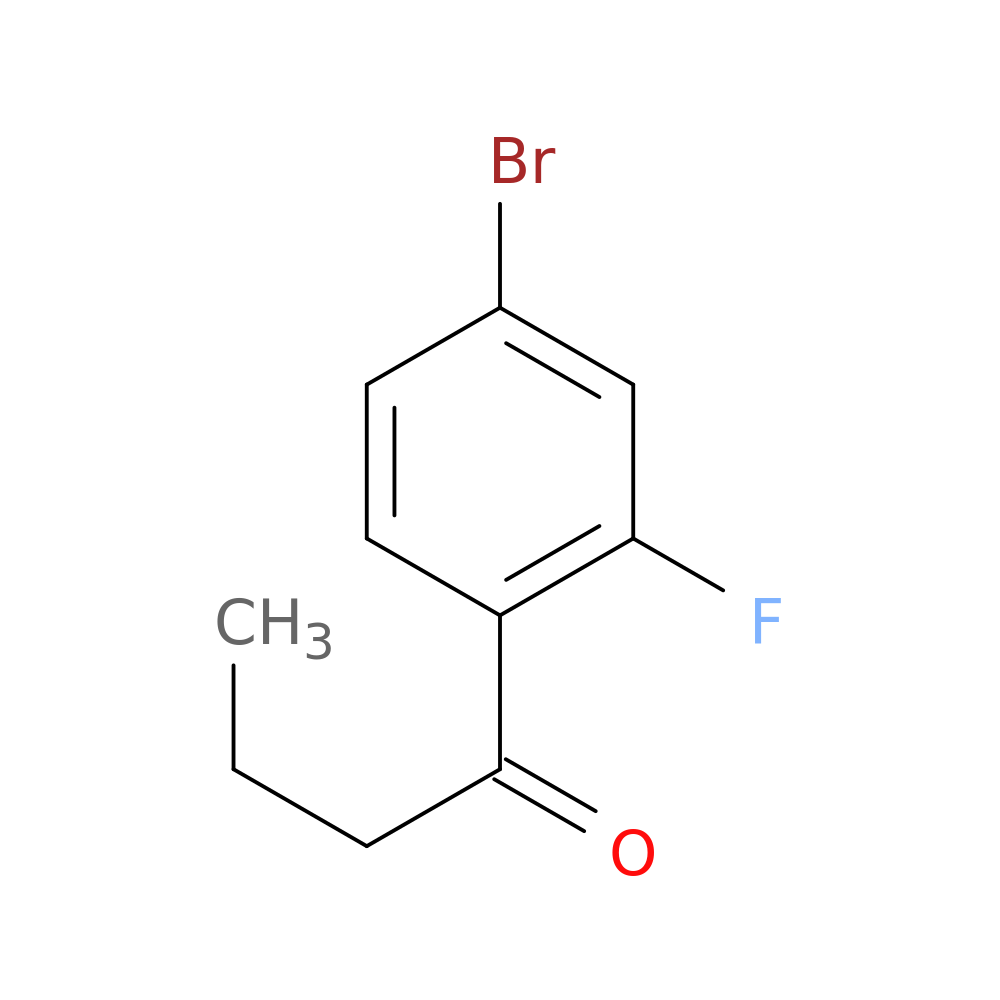 1-(4-Bromo-2-fluorophenyl)butan-1-one