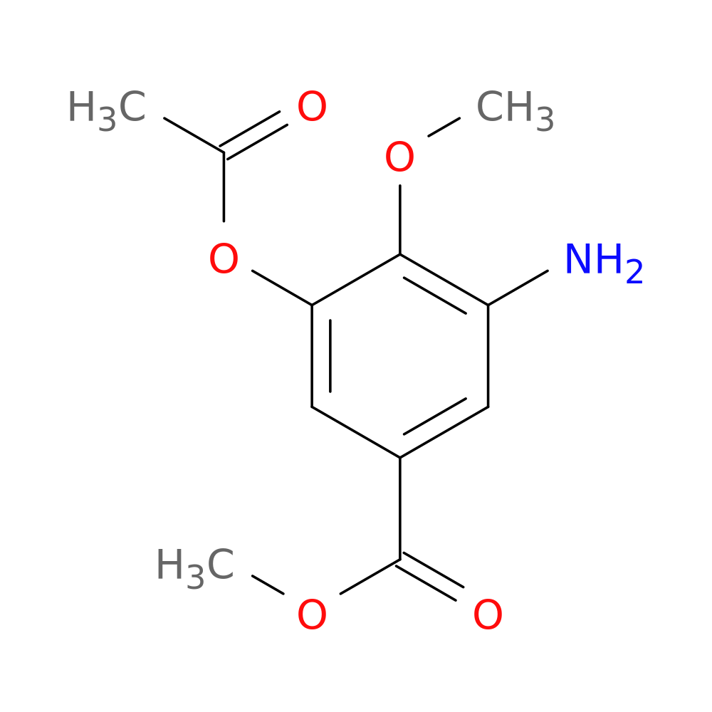 Methyl 3-Acetoxy-5-amino-4-methoxybenzoate