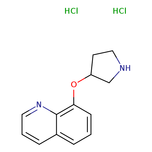 8-(3-Pyrrolidinyloxy)quinoline dihydrochloride