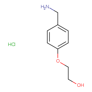 2-[4-(aminomethyl)phenoxy]ethan-1-ol hydrochloride