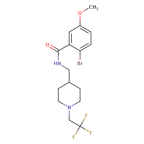 2-bromo-5-methoxy-N-{[1-(2,2,2-trifluoroethyl)piperidin-4-yl]methyl}benzamide