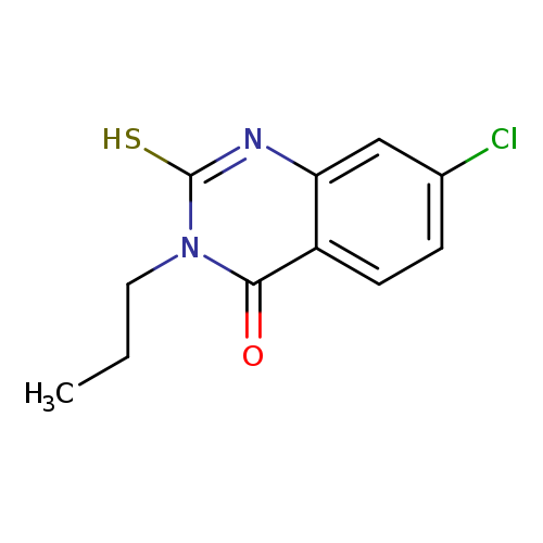 7-chloro-3-propyl-2-sulfanyl-3,4-dihydroquinazolin-4-one