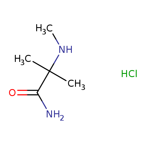 2-methyl-2-(methylamino)propanamide hydrochloride